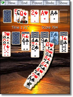 Swaying, Rotating Cards